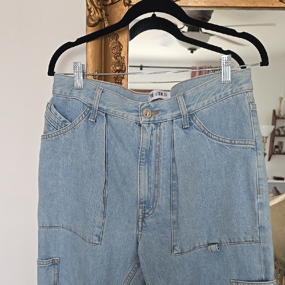 The ATTICO Light Blue Denim Jeans - Picture 1 of 7